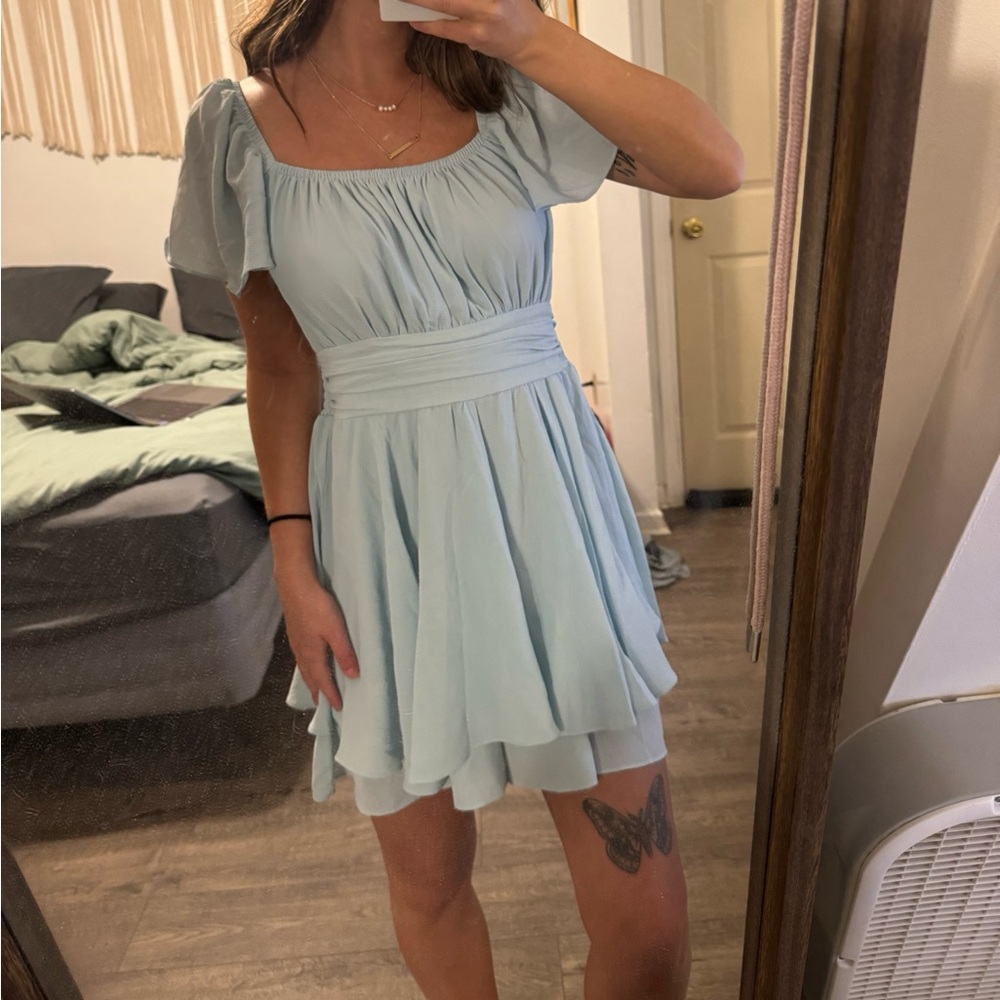 Blue Romper